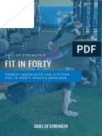 Fit in Forty: Skill of Strength'S