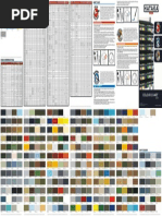 Hataka Hobby Colour Chart X Ref Table 2018 - Light 1 PDF