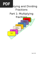 Multiplying and Dividing Fractions Part 1: Multiplying Fractions