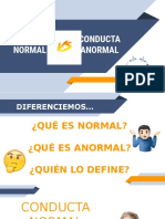 Conducta Normal VS Anormal