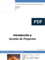 01 Introduccion A Gestion de Proyectos