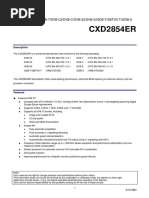 CXD2854ER: Combined DVB-T2/DVB-T/DVB-C2/DVB-C/DVB-S2/DVB-S/ISDB-T/SBTVD-T/ISDB-S Demodulator