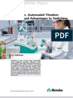 Metrohm-Manual Vs Automated Titation