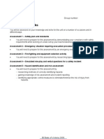 BCGCM1001B - Follow OH&amp S Policies and Procedures Assessment Tool - TPI05