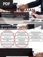 (Rps 11 Audit) Penyelesaian Audit