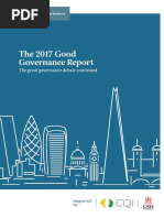 The 2017 Good Governance Report