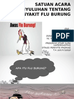 TENTANG PENYAKIT FLU BURUNG