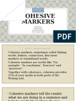 Cohesive Markers: Preethy Preyanka Qatrunnada Siti Fadhilah