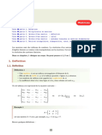 CH Matrices