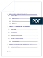 Termination of Agency PDF