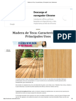 Madera de Teca - Características y Principales Usos - Maderame