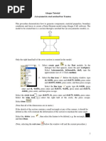 Abaqus Tutorial Axi-Symmetric Steel Notched Bar Tension