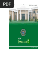 NDU Journal 2012