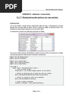 3.1.7 - Representación Gráfica de Una Matriz PDF