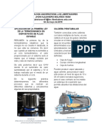 Aplicación de La Primera Ley de La Termodinámica en Dispositivos de Flujo Estable