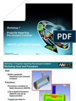 Ansys Autodyn 120 Workshop 07