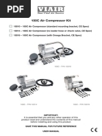 VIAIR 100C Compresor - Manual