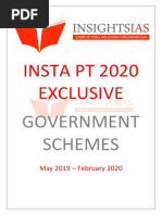 INSTA PT 2020 Exclusive Government Schemes