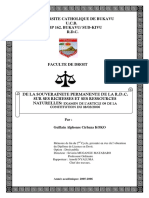 De La Souverainete Permanente de La R.D PDF