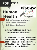 Chapter 4 HUMAN HEALTH