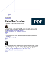 Agriculture Quotes