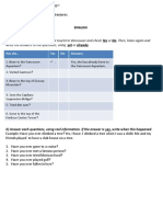 English Review. " Present Perfect"