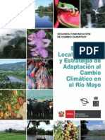 Evaluación Local Integrada y Estrategia de Adaptación Al CC en El Río Mayo