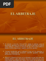 El Arbitraje1