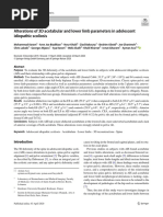 Alterations of 3D Acetabular and Lower Limb Parameters in Adolescent Idiopathic Scoliosis