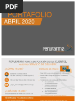 Port-Perufarma Abril 2020