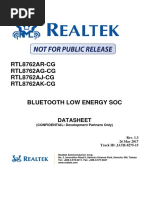 Data Sheet RTL8762AR-CG-Realtek