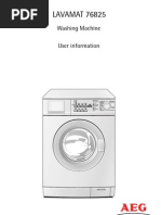 Washing Machine AEG Electrolux Manual