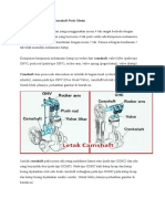 Fungsi Dan Cara Kerja Camshaft Pada Mesin