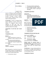 Cash and Accrual Basis & Single Entry - OUTLINE