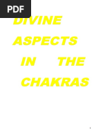 Divine Aspects in The Chakras