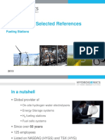 Hydrogenics Selected References: Fueling Stations