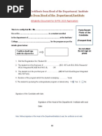 Appendix A: Certificate From Head of The Department/ Institute