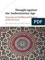 Arabic Thought Against The Authoritarian Age Towards An Intellectual History of The Present by Jens Hanssen, Max Weiss