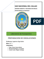 Preparación de Disoluciones