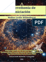 La Ceremonia de Iniciación - Wl. Wilmshurt PDF