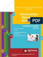 Capacitacion de Generalista de Recursos Humanos