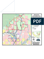 Weaverville Community Forest Proposed Extensions: WCF Boundaries