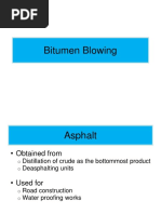 Unit 4 Bitumen - Blowing PDF