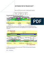 Homework Problem Set For Weeks 6 and 7: CF Substrate