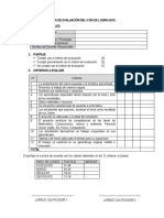 Ficha de Evaluación Del Ii Día de Logro