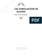 Proceso de Conciliación de Glosas