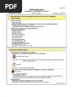 Safety Data Sheet: 1 Identification of The Substance/mixture and of The Company/ Undertaking