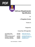 Software Requirement Specification (SRS) - v1.4