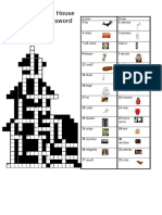 Glyn's Haunted House Halloween Crossword: Across Down