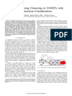 Enhanced Spring Clustering in Vanets With Obstruction Considerations